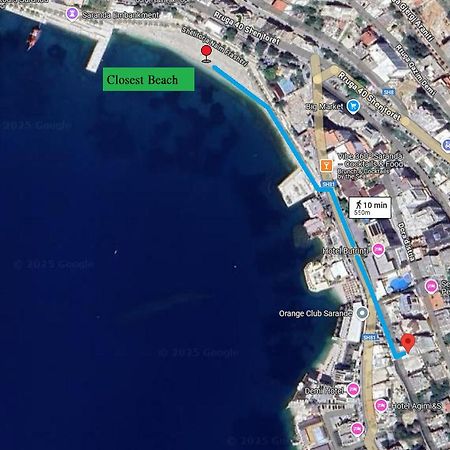 Cozy Sea View Apartment K4 Sarande Exterior photo